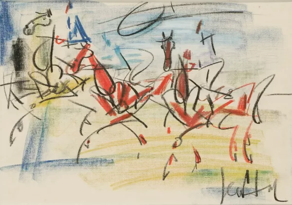 Eugène Paul — Les cavaliers