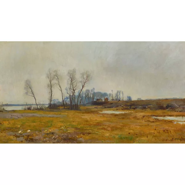 Emmanuel Damoye — Herbstliche Landschaft.