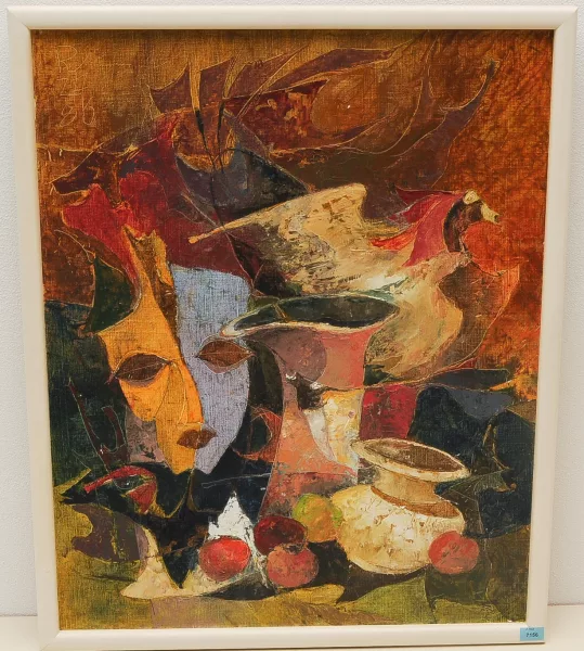 Ryszard Zajac — Stillleben mit Maske 1986