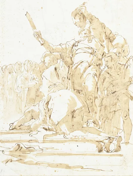Giambattista Tiepolo — Titolo originale: Décollation de saint Jean-Baptiste