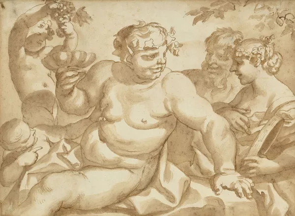Domenico Piola — Originaltitel: Silène