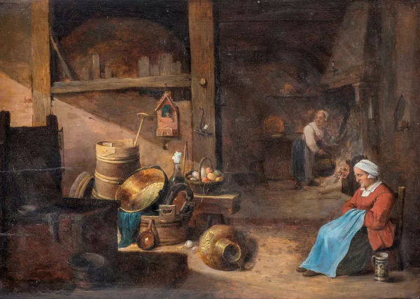 Thomas van Apshoven — Intérieur paysan,
