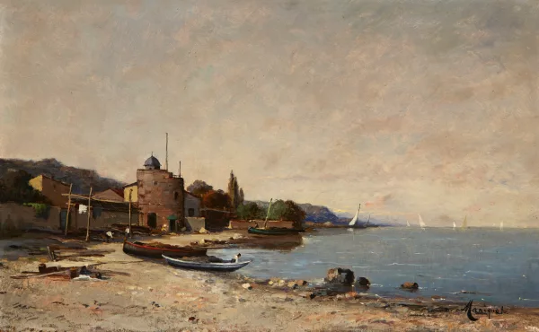 Frédéric Marius Maniquet — Bord de mer