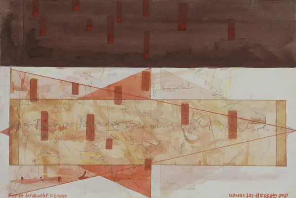 Franz Erhard Walther — La figure est à l'intérieur — la forme a besoin d'un corps, 1969/74