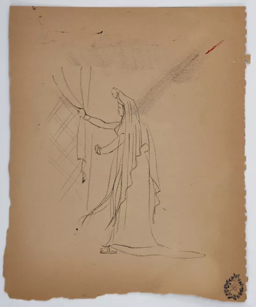 Christian Bérard — Projets de costumes pour «le Ballet «La nuit»,