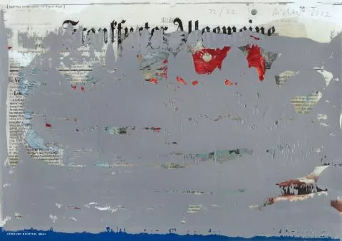 Gerhard Richter — Surpeinture FAZ