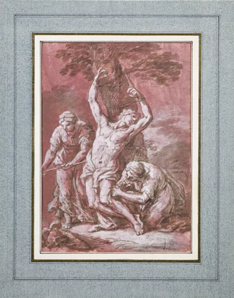 Étienne Parrocel — Original title: Saint Sébastien soigné par Sainte Irène,