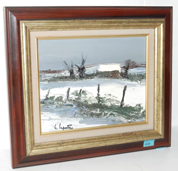 Georges Laporte — Winterlandschaft