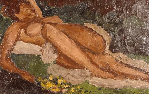 André Dunoyer de Segonzac — Femme étendue