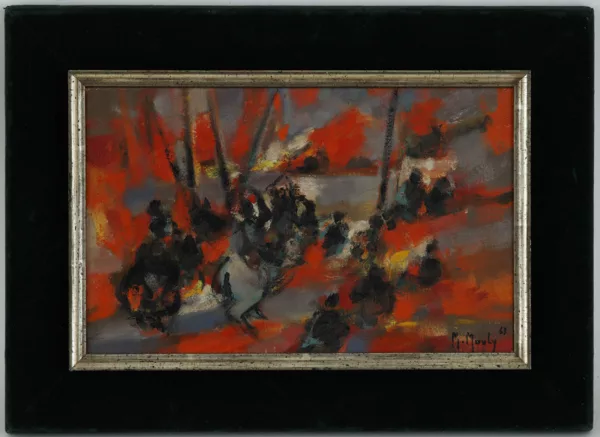 Marcel Mouly — Marcel Mouly (1918-2008), \\Cavaliers portant des