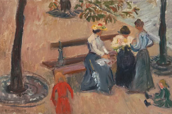 Othon Friesz — Frauen auf einer Bank