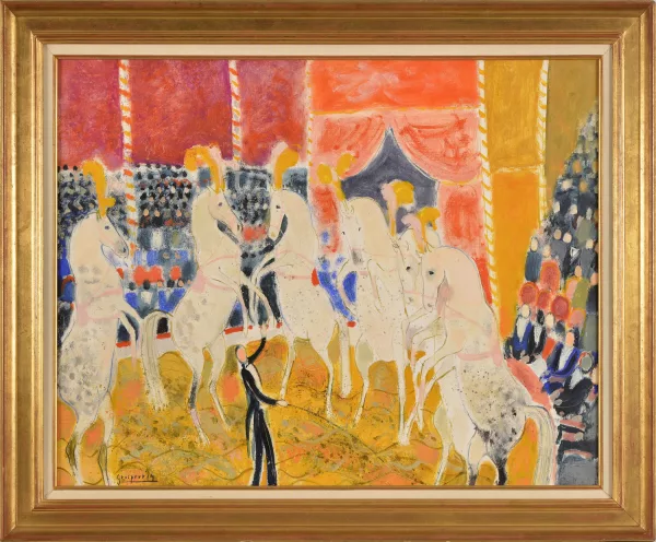 Claude Grosperrin — Il saluto della cavalleria (circo)