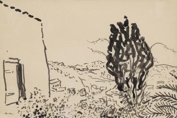 Albert Marquet — "Mas en Provence",