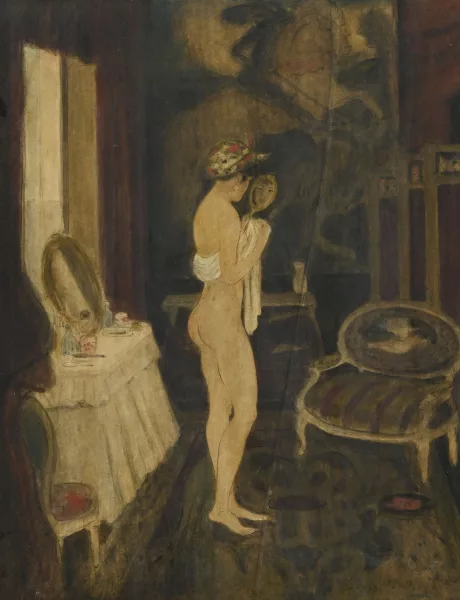 George-Alfred Bottini — La femme au miroir