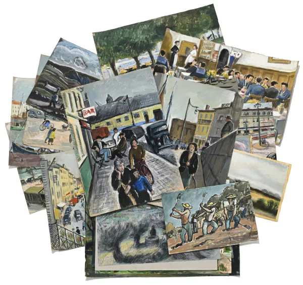 Nadejda Leontievna Benois — Paysages animées