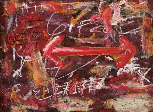 Antoni Tàpies — "Composition",