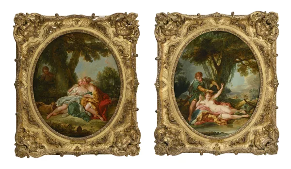 François Boucher — Originaltitel: D’après François Boucher — Sylvie délivrée par Aminte