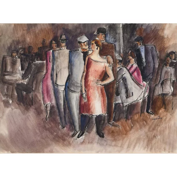 Maurice Savin — Abendgesellschaft.