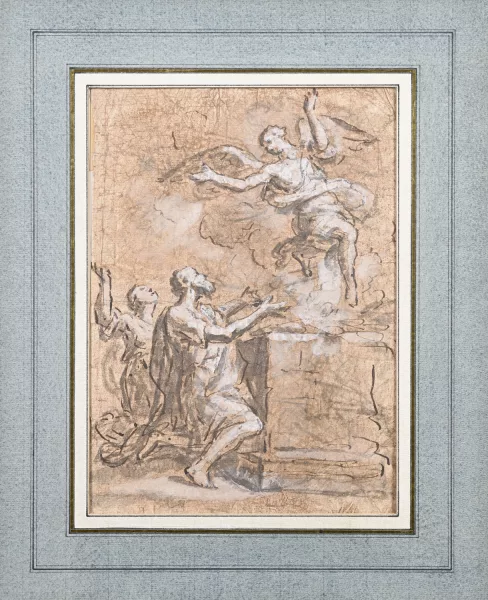 Étienne Parrocel — Original title: Sacrifice de Manué,