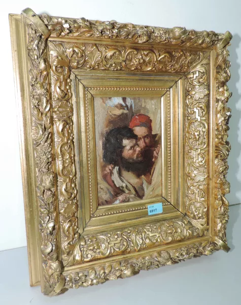 Eugène Delacroix — Zwei Räuber (Umkreis von Eugène Delacroix)