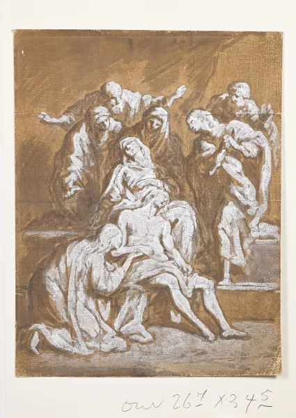 Étienne Parrocel — Original title: La déploration du Christ,