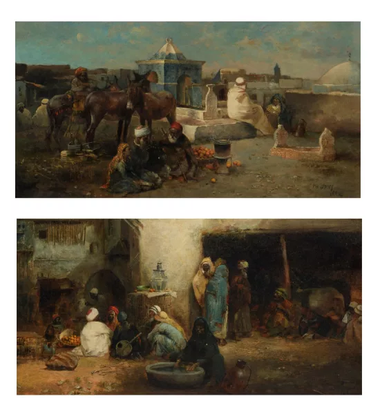 Philippe Pavy — Original title: Scène de bivouac,