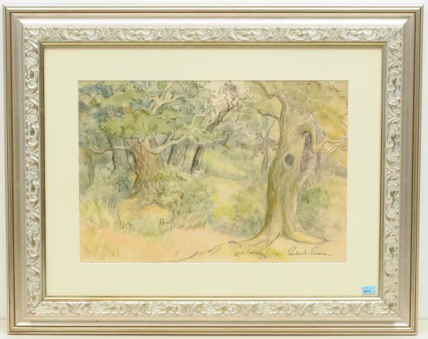 Paul Émile Pissarro — Waldszene