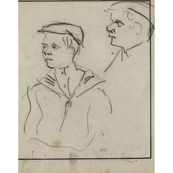Генрих Цилле — Two men.
