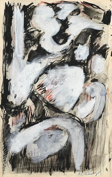 Pierre Alechinsky — Composition