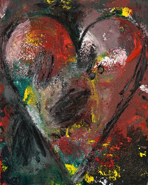 Jim Dine — "Mountain girl"