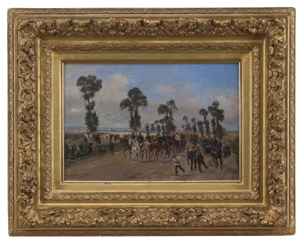 Henri-Louis Dupray — Défilé militaire,