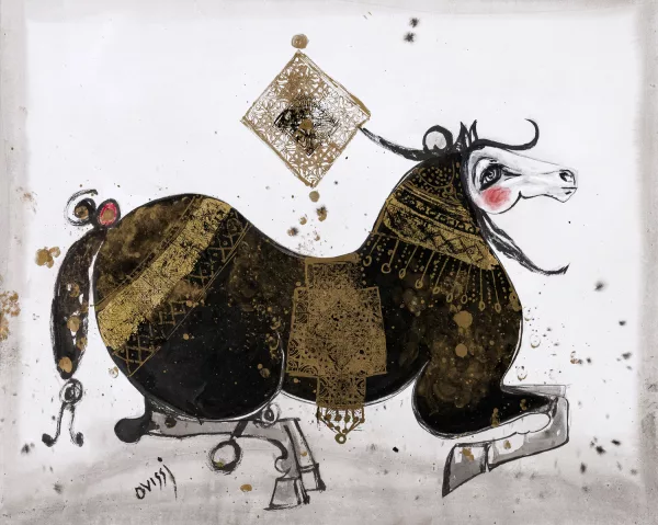 Nasser Ovissi — Jumping horse