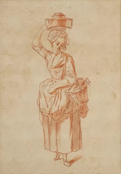 François Boucher — Originaltitel: École de François Boucher — La Laitière