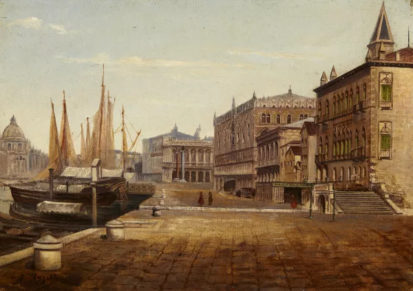 Amédée Rosier — Veduta di Venezia