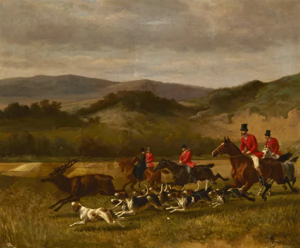 Louis Bombled — Die Jagd