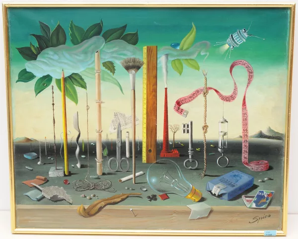 Georges Spiro — Surrealistische Landschaft