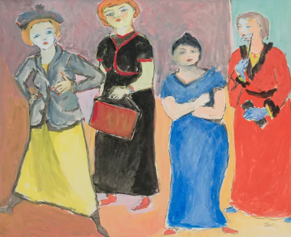 Fikret Saygi Mualla — Quatre femmes