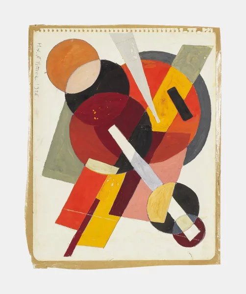 Nadia CHODASIEWICZ-LEGER — Composizione astratta