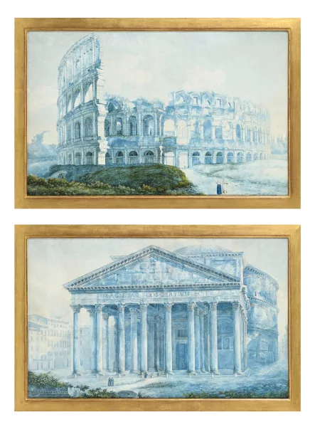 Kaisermann, Franz — Vue du Colisée à Rome