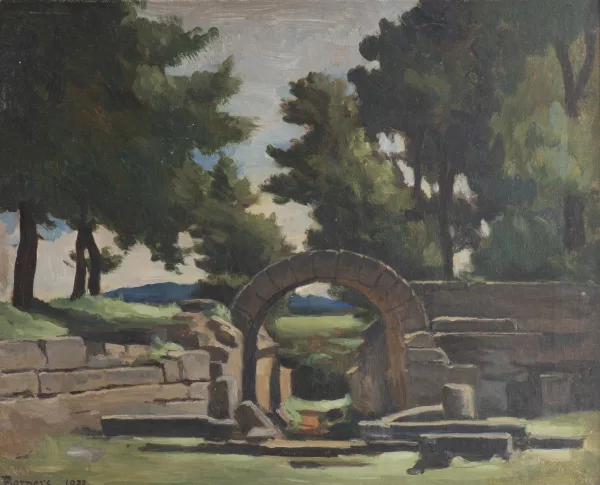 Gerald Hugh BERNERS — Olympie Grèce