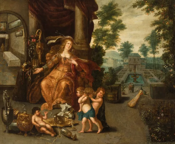 Brueghel, Jan, d.J. — Umkreis Allegorie des weltlichen Reichtums