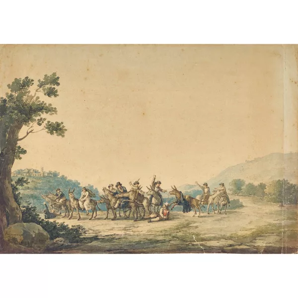 Kaisermann, Franz — Kampf der Eselreiter.