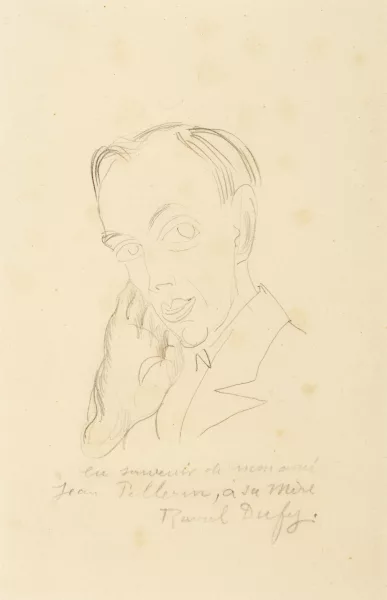Raoul Dufy — Étude pour un portrait