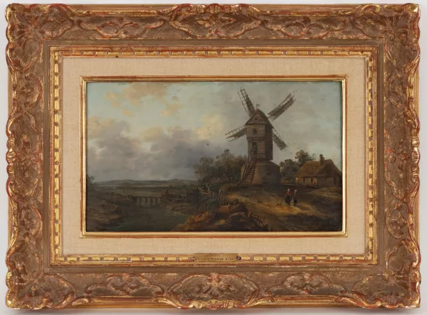 Jean-Louis de Marne — École de Jean-Louis Demarne — Paysage au moulin,