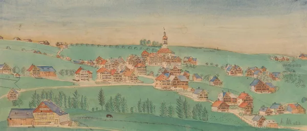 Kästli, Johann Jakob — Ansicht von Speicher