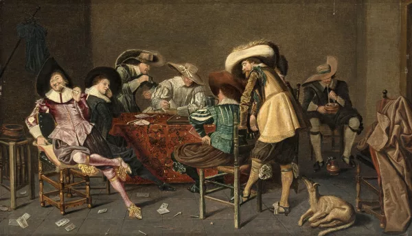 Pieter Codde — Dans le goût de Pieter Jacobsz. Codde — La partie de jeu