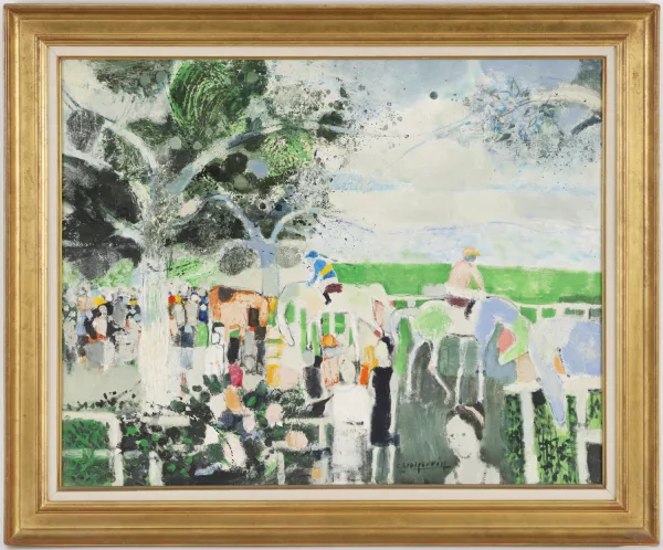 Claude Grosperrin — Public aux courses"