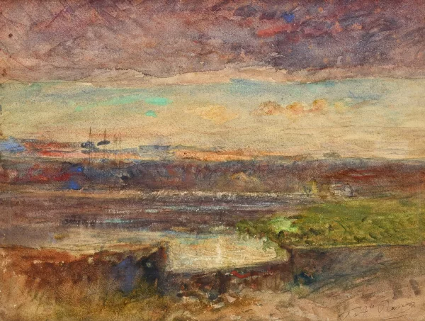 François-Auguste Ravier — Paysage