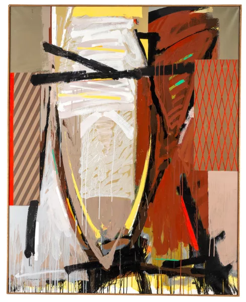 Gérard Titus-Carmel — "Egéennes" peinture n°5
