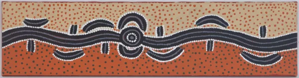 Long Jack Phillipus Tjakamarra — "Snake dreaming